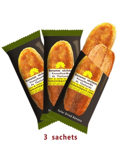 bananes séchées entières