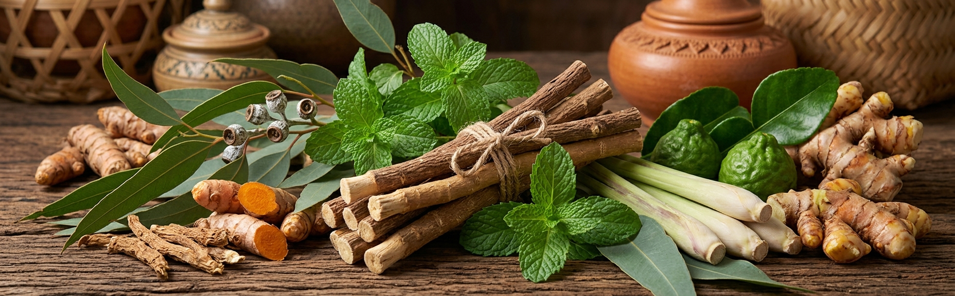 Miswak, menthe, eucalyptus et plantes du dentifrice Twin Lotus Original