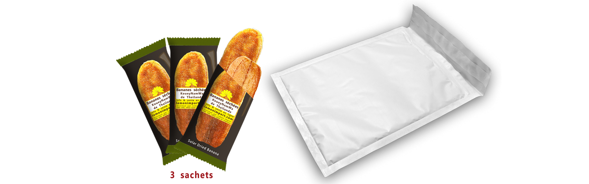 Bananes séchées KoueyNamWa : offre d'essai.