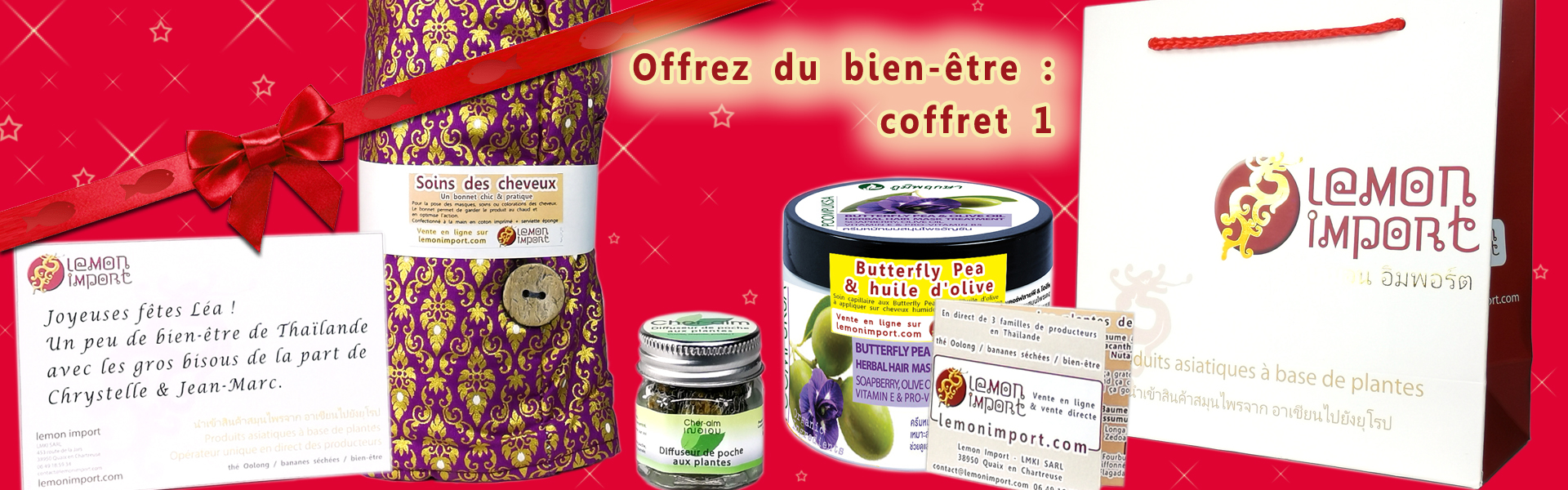 Offrez des moments de bien-être - Soin des cheveux - Coffret 1