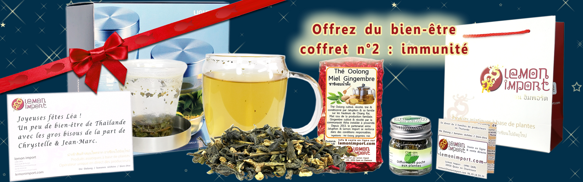 Offrez des moments de bien-être - Immunité - Coffret 2