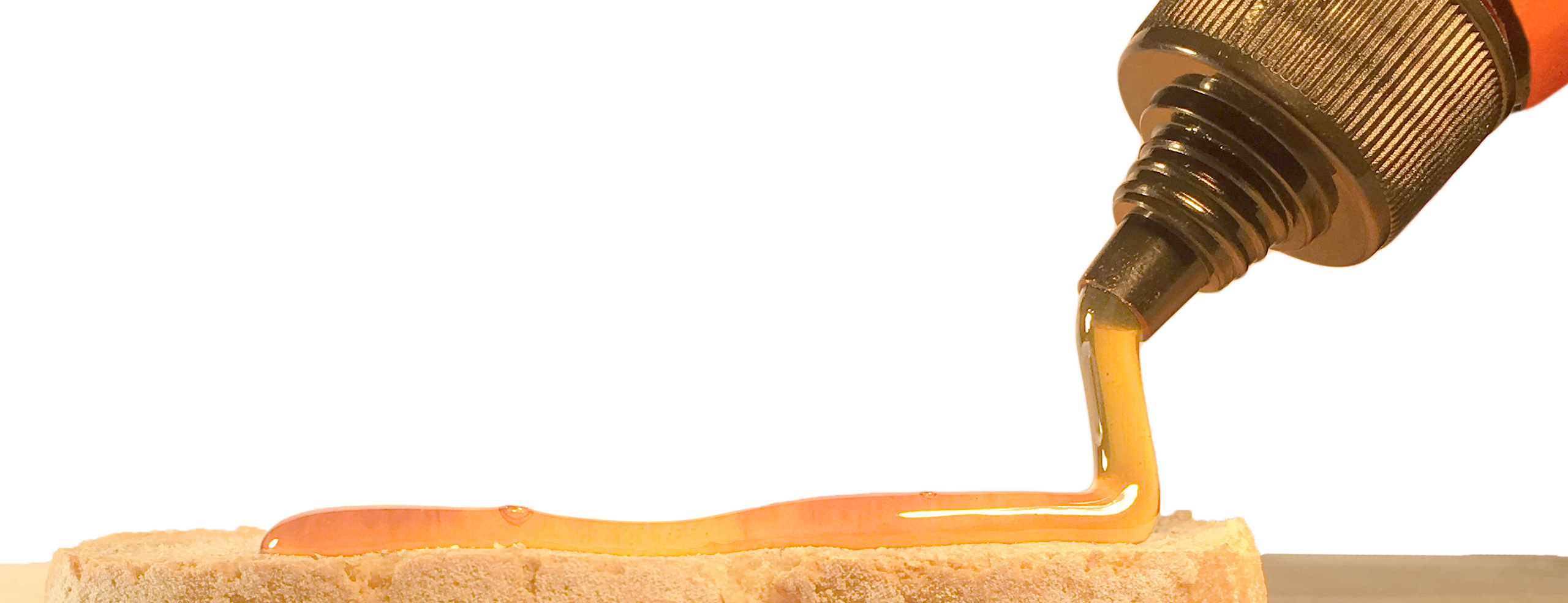 Dried banana nectar spread on bread